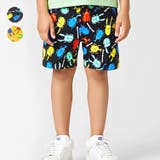 昆虫総柄ツイル5分丈ハーフパンツ | こどもの森e-shop | 詳細画像1