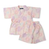 ピンク | 花火柄甚平 | こどもの森e-shop