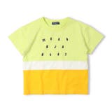 イエローグリーン | スイカ・キウイ切替半袖Ｔシャツ | こどもの森e-shop