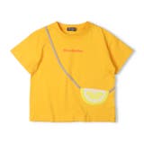 イエロー | スイカ・レモンフルーツポシェット半袖Ｔシャツ | こどもの森e-shop