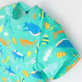 虹・海の生き物総柄半袖Tシャツ | こどもの森e-shop | 詳細画像3