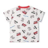 日本製働く車総柄Tシャツ | こどもの森e-shop | 詳細画像2