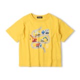 イエロー | 【WEB限定】働く車ワッペン付Tシャツ | こどもの森e-shop