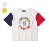 【WEB限定】電車アップリケ付Tシャツ | こどもの森e-shop | 詳細画像1