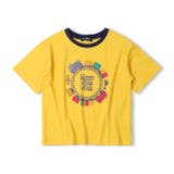 イエロー | 【WEB限定】電車アップリケ付Tシャツ | こどもの森e-shop