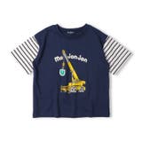 ネイビー | 【WEB限定】クレーン車プリントTシャツ | こどもの森e-shop