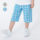 サッカーチェック６分丈ハーフパンツ | こどもの森e-shop | 詳細画像1 