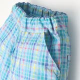 サッカーチェック６分丈ハーフパンツ | こどもの森e-shop | 詳細画像3 