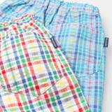 サッカーチェック６分丈ハーフパンツ | こどもの森e-shop | 詳細画像6 