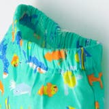 虹・海の生き物総柄ハーフパンツ | こどもの森e-shop | 詳細画像3 