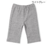 ライトグレー | 【WEB限定】日本製スパンフライス6分丈ハーフパンツ | こどもの森e-shop