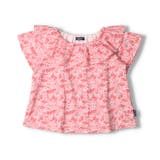 花柄プリントフリル半袖Tシャツ 80cm～140cm M42813 | こどもの森e-shop | 詳細画像2 