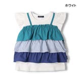 切替キャミレイヤード風半袖Tシャツ 80cm～140cm M42814 | こどもの森e-shop | 詳細画像2 