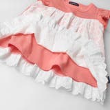 レース切替袖フリルチュニックTシャツ 80cm～140cm M42816 | こどもの森e-shop | 詳細画像6 