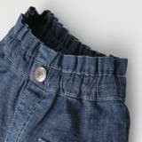 花刺繍デニムショートパンツ 90cm～140cm M43113 | こどもの森e-shop | 詳細画像4 