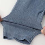 デニムニットスキニー6分丈ハーフパンツ 80cm～140cm M43116 | こどもの森e-shop | 詳細画像9 