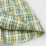 サッカーチェック柄切替半袖ワンピース | こどもの森e-shop | 詳細画像8 