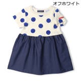 ドット柄切替半袖ワンピース | こどもの森e-shop | 詳細画像2