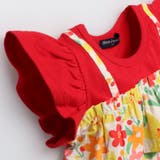 花柄キャミワンピ重ね着風ワンピース | こどもの森e-shop | 詳細画像5