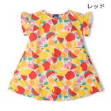 フルーツ総柄フリル袖ワンピース | こどもの森e-shop | 詳細画像2