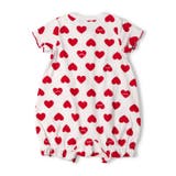 ハート総柄半袖ロンパース・Tオール | こどもの森e-shop | 詳細画像4 
