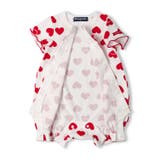 ハート総柄半袖ロンパース・Tオール | こどもの森e-shop | 詳細画像5 