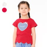 ハートアップリケ半袖Ｔシャツ | こどもの森e-shop | 詳細画像1 