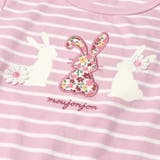 お花・うさぎアップリケ半袖Ｔシャツ | こどもの森e-shop | 詳細画像6 