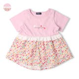 小花柄切替チュニックＴシャツ | こどもの森e-shop | 詳細画像1 