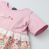 小花柄切替チュニックＴシャツ | こどもの森e-shop | 詳細画像4 