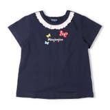 ちょうちょアップリケ衿レース半袖Ｔシャツ | こどもの森e-shop | 詳細画像3 