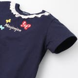 ちょうちょアップリケ衿レース半袖Ｔシャツ | こどもの森e-shop | 詳細画像5 