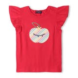 ねこ・りんごアップリケ半袖Ｔシャツ | こどもの森e-shop | 詳細画像3 