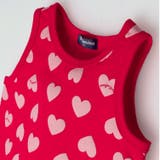 子供服 moujonjon ハート総柄裾フリルタンクトップ | こどもの森e-shop | 詳細画像5