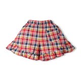 サッカーチェック４分丈フレアパンツ | こどもの森e-shop | 詳細画像3 