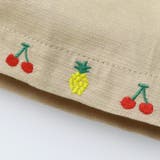 裾フルーツ刺繍３分丈ショートパンツ | こどもの森e-shop | 詳細画像7 