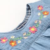 お花刺繍デニム半袖ワンピース | こどもの森e-shop | 詳細画像4