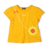 イエロー | ひまわりポシェット風半袖Ｔシャツ | こどもの森e-shop