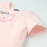 リボン付きうさぎ・ねこプリント半袖Tシャツ | こどもの森e-shop | 詳細画像3