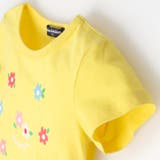 お花プリント刺繍裾スカラップTシャツ | こどもの森e-shop | 詳細画像3