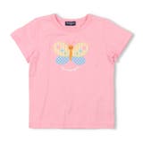 ピンク | かたつむり・ちょうちょTシャツ | こどもの森e-shop