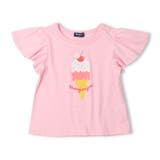 ピンク | 【接触冷感】アイスプリントＴシャツ | こどもの森e-shop