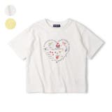 【WEB限定】ねこロゴプリントケーキ刺繍Ｔシャツ | こどもの森e-shop | 詳細画像1 