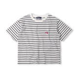 コン | 【WEB限定】チェリーラメボーダーTシャツ | こどもの森e-shop