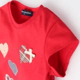 【WEB限定】ハートアップリケＴシャツ | こどもの森e-shop | 詳細画像3 