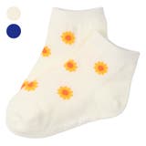 ひまわり柄アンクル丈ソックス・靴下 | こどもの森e-shop | 詳細画像1 