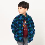 アーガイル柄・3色切替ボアジャケット 90cm~140cm M52101 | こどもの森e-shop | 詳細画像12