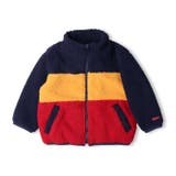 アーガイル柄・3色切替ボアジャケット 90cm~140cm M52101 | こどもの森e-shop | 詳細画像3
