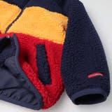 アーガイル柄・3色切替ボアジャケット 90cm~140cm M52101 | こどもの森e-shop | 詳細画像8
