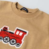 機関車サガラ刺繍裏毛トレーナー 80cm～140cm M52602 | こどもの森e-shop | 詳細画像5 